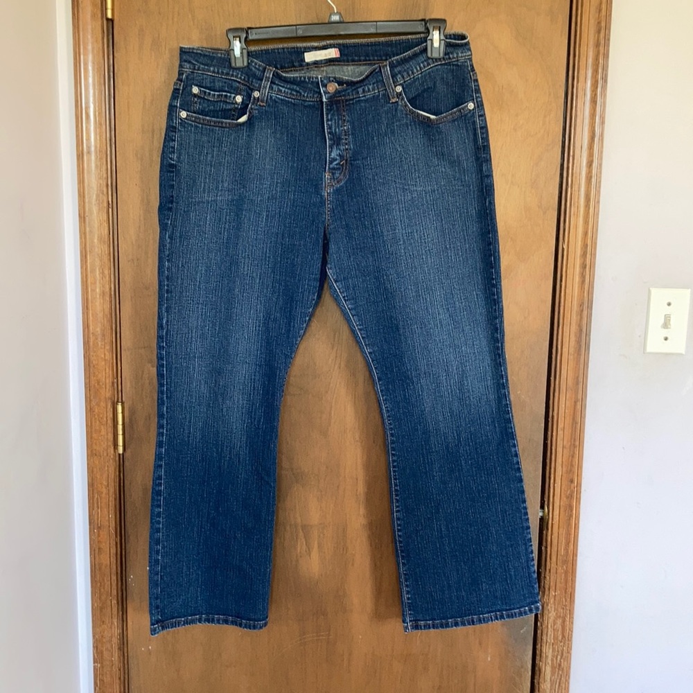 Levi’s 512 perfectly shaping bootcut jean size 22W short - Picture 7 of 17